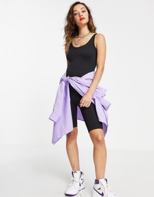 Noisy May unitard in black - ASOS Price Checker
