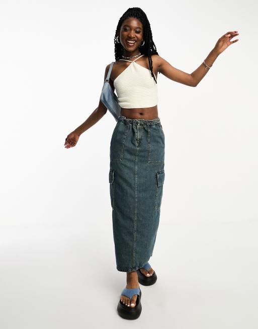 Diesel backless denim crop top  Denim crop top, Crop tops, Top outfits