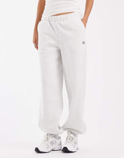 Noisy May cuffed sweatpants in light gray, 3 of 5
