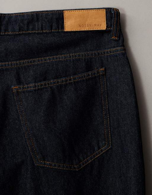 Noisy May Curve - Alexa - Skyllevaskede jeans med mellemhøj talje og vide ben, 6 af 7