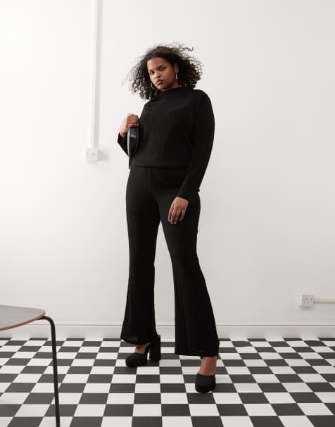 Noisy May Curve glitter co-ord in black - view 1