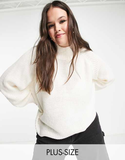 White jumpers 2025 plus size