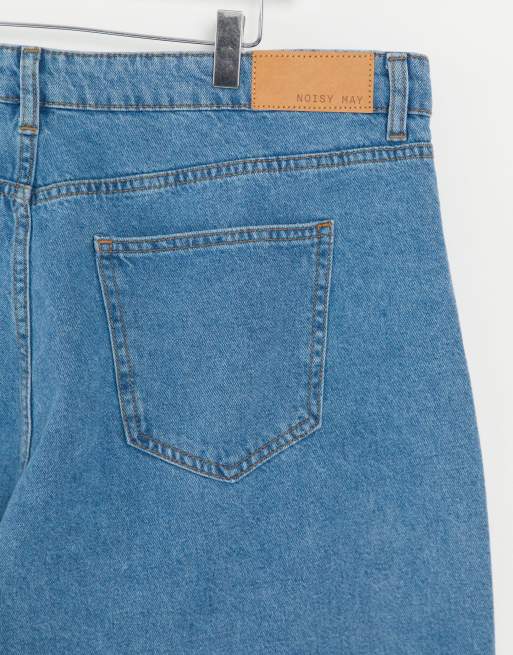 Noisy May Curve - Jean mom - Bleu moyen, 4 de 4