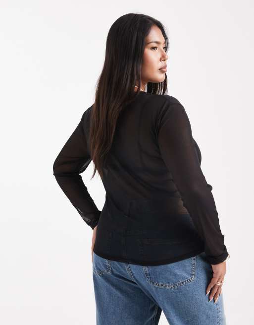 トップス andmary May shirring tops black ANDMARY】May shirring tops