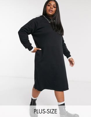 super short black dress