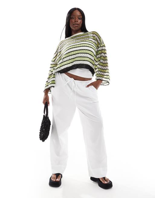 トップス ENOF cropped knit enof cropped knit