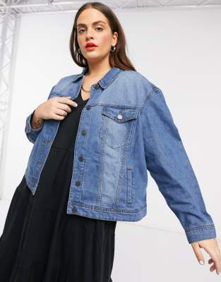 noisy may oversized denim jacket