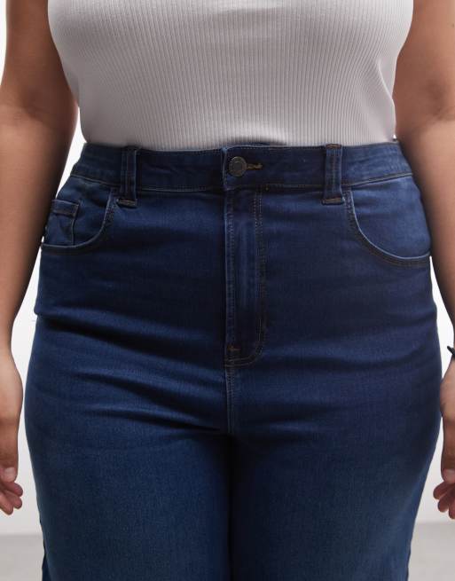 Noisy May Curve - Rooxy - Mellemblå højtaljede denimjeans med svaj, 4 af 5