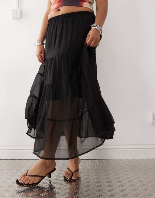スカート Siyazu SIST9033 Crepe Long Skirt_Black MUSINSA | SIYAZU SIST9033 Crepe Long Skirt_Cream