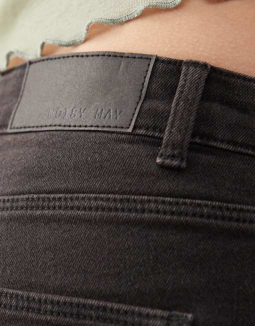 Noisy May - Debby - Sorte denimshorts, 5 af 5