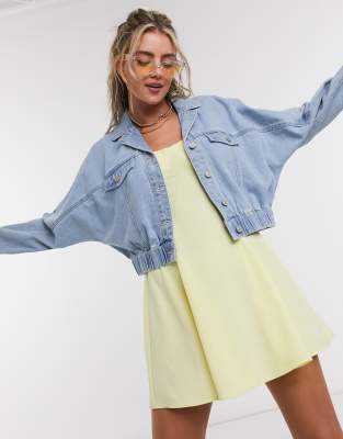 asos noisy may denim jacket