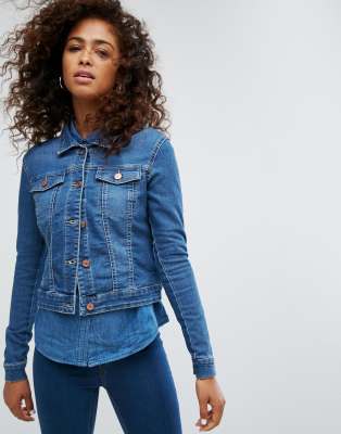 asos noisy may denim jacket