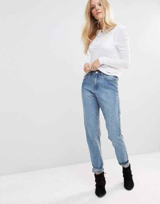 Noisy May Donna High Waist Mom Jeans