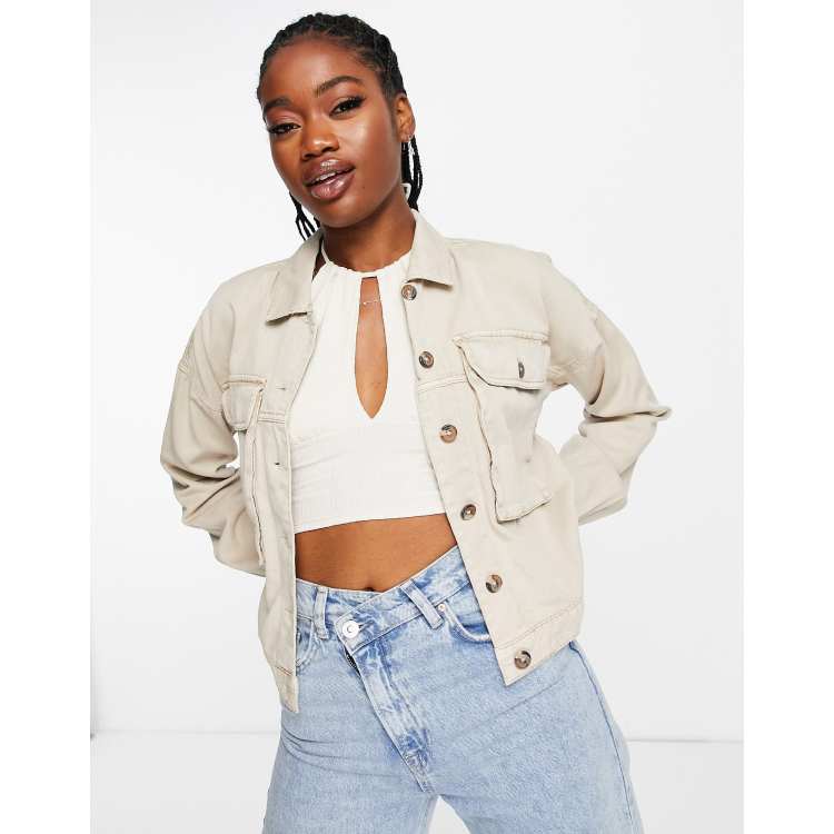 Ellen denim outlet jacket