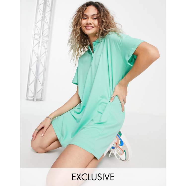 green emerald velvet dress Mint Green Sleeveless Linen Blend Midi Shirt Dress  PinkBlush