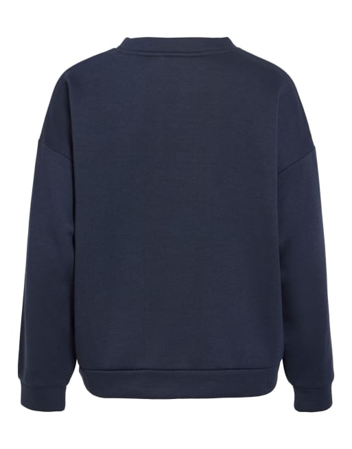 Noisy May - Felpa stile blazer blu navy, 7 di 7