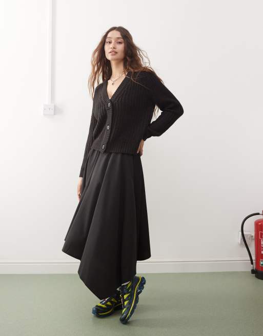 Noisy May - Gilet à col V - Noir, 2 de 4
