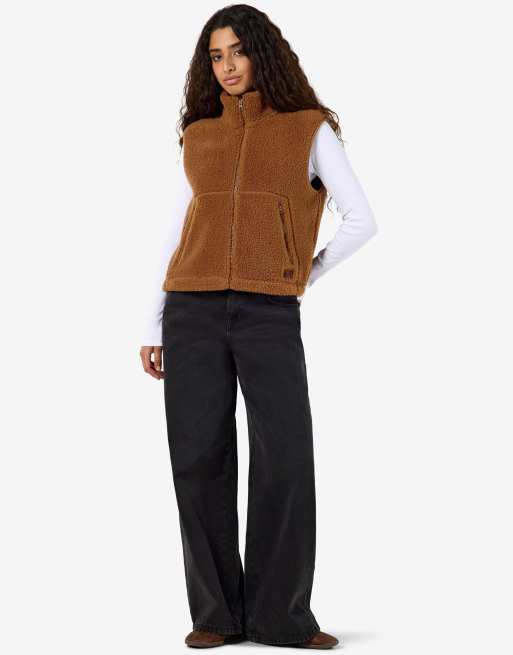 Noisy May gilet couleur toffee, 2 de 7