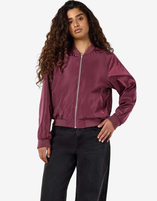 Noisy May giubbotto bomber color fico, 5 di 7