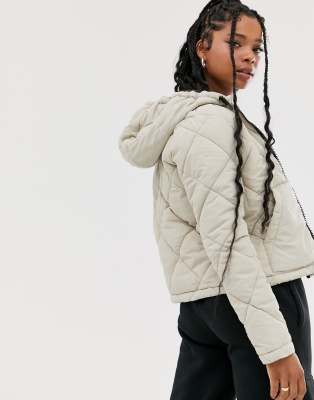 noisy may hooded padded jacket