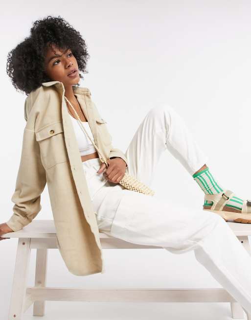 Noisy May – Hemdjacke in Sand