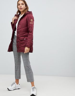 noisy may hooded padded jacket