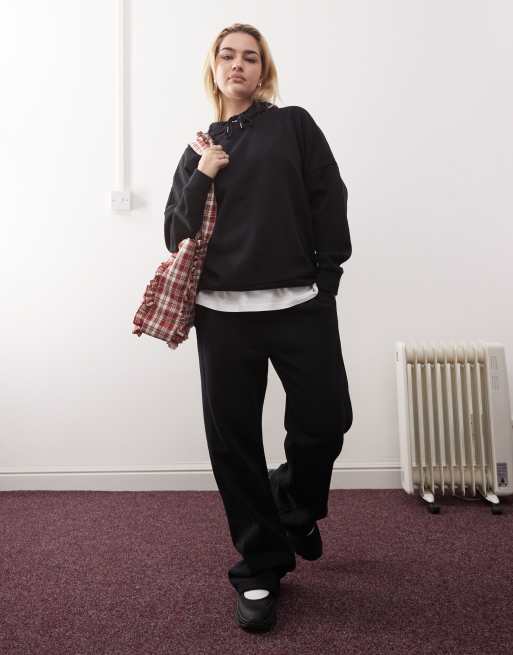 Noisy May - Hoodie met losse pasvorm in zwart, 3 van 4