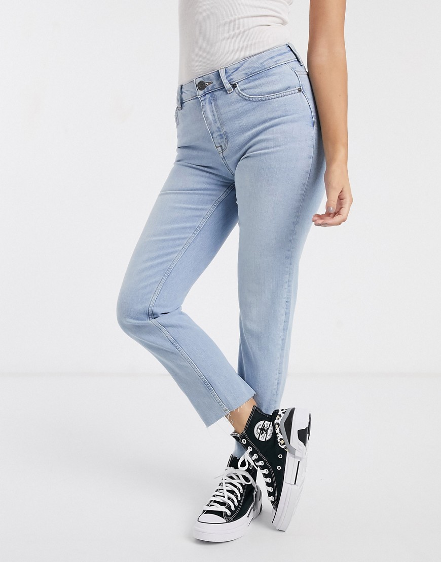 Noisy May - Jeans met rechte pijpen in lichtblauw