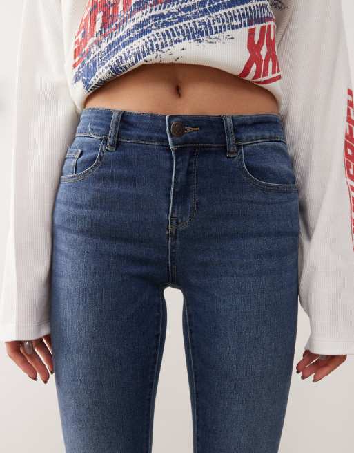 Noisy May - Jen - Jeans push-up lavaggio blu scuro, 4 di 5