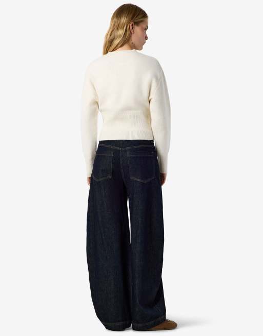 Noisy May jersey de punto en crema, 3 de 6