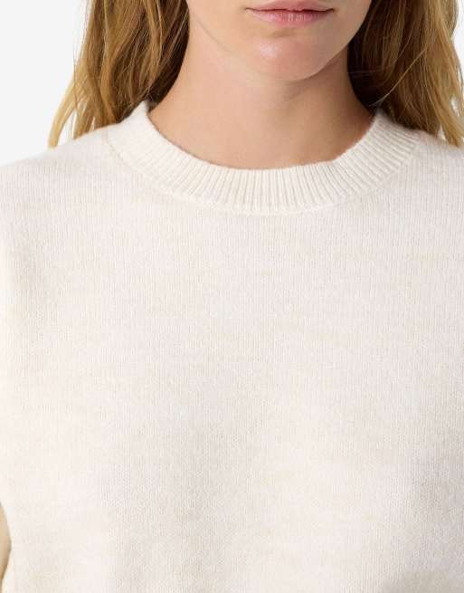 Noisy May jersey de punto en crema, 4 de 6