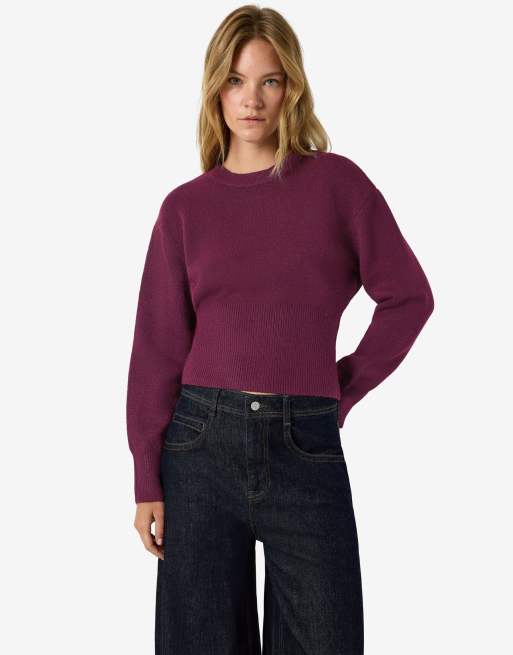 Noisy May Knitted pullover in fig1, 5 of 6