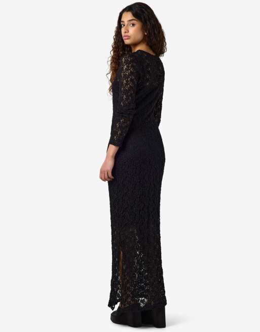 Noisy May Lace dress in black1, 3 of 6