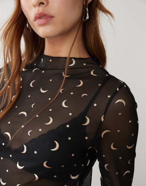 Noisy may polka dot sweatshirt dress hotsell