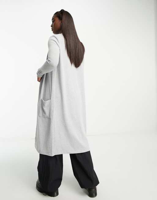 Longline light hooded online cardigan