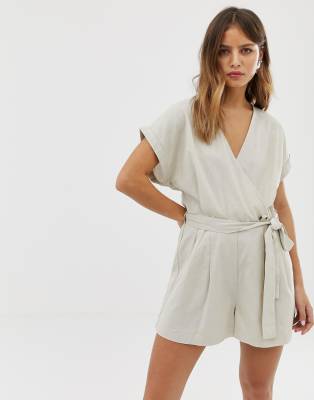 white romper casual