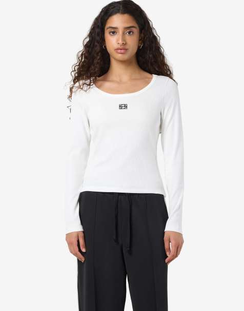 Noisy May Long sleeved top in cloud dancer - view 1