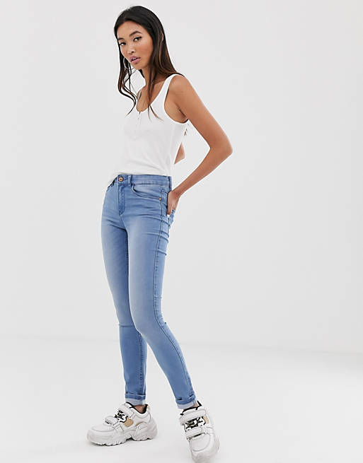 Noisy May Lucy extreme soft mid skinny jeans | ASOS