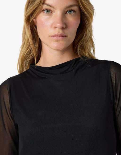 Noisy May Maxikleid in Schwarz, 4 von 7