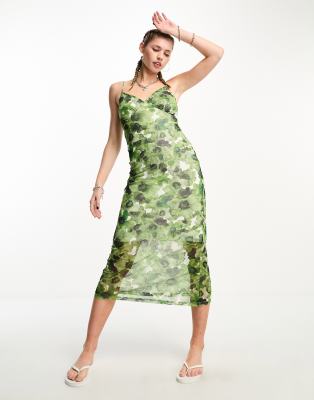 Green Leopard Print Dresses for Women - Up to 82% off