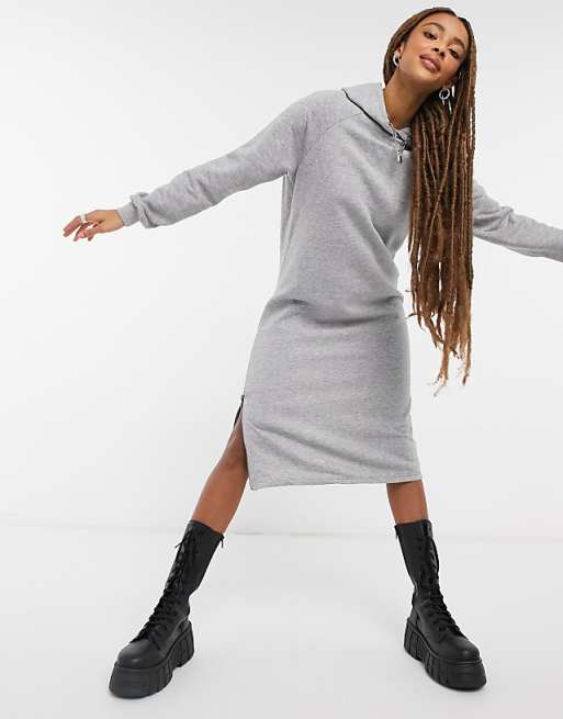 midi sweatshirt dress Sumleno Womens Striped Sweater Crew Neck Long Sleeve Slim Fit Knit Maxi Dress Trendy Fall Winter Long Dress (Beige,S) at Amazon Women's Clothing store Perfect for casual wear Wdfiry Women's Midi Dress Solid