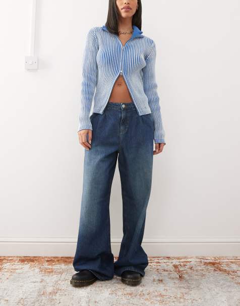 Noisy May - Mila - Jeans ampi lavaggio blu scuro - view 1