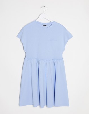 baby blue t shirt dress