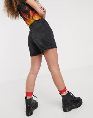 mom denim shorts