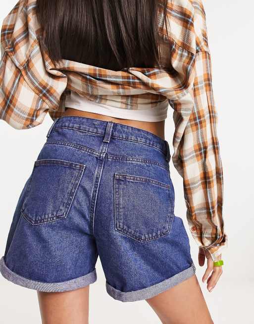Noisy May - Niebieskie spodnie z denimu dla kobiet w ciąży, 2 z 4