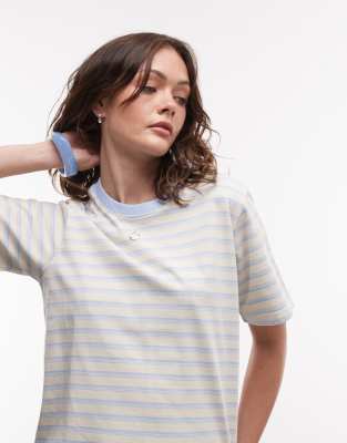 Noisy May Oversized Boxy Fit T-shirt In Multi