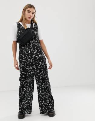 oversized wide leg jumpsuit