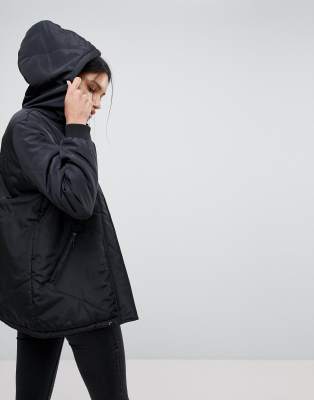 noisy may hooded padded jacket