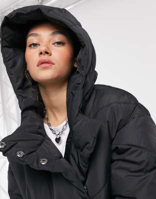 noisy may hooded padded jacket