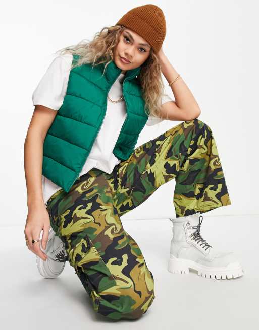 Green hot sale camo vest